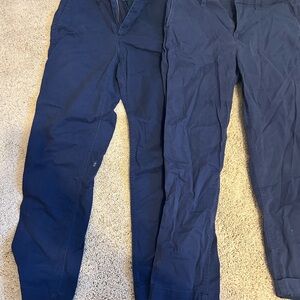 Set of Two J. Crew Women’s Dark Blue Chinos